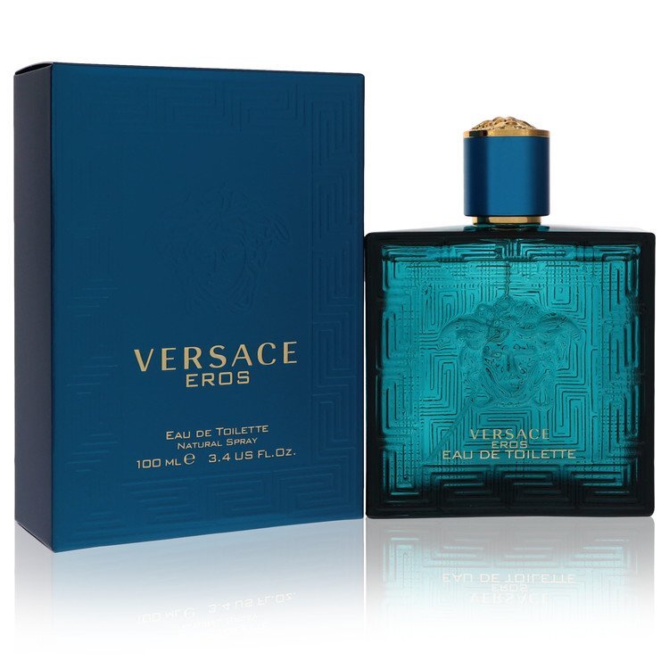 Versace Eros EDT 3.4 oz – aromatic fougère fragrance by Versace
