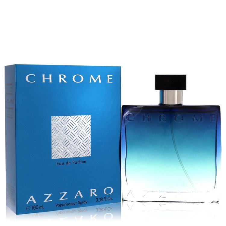 Chrome by Azzaro Eau De Parfum Spray 3.4 oz – citrus aromatic fragrance by Azzaro