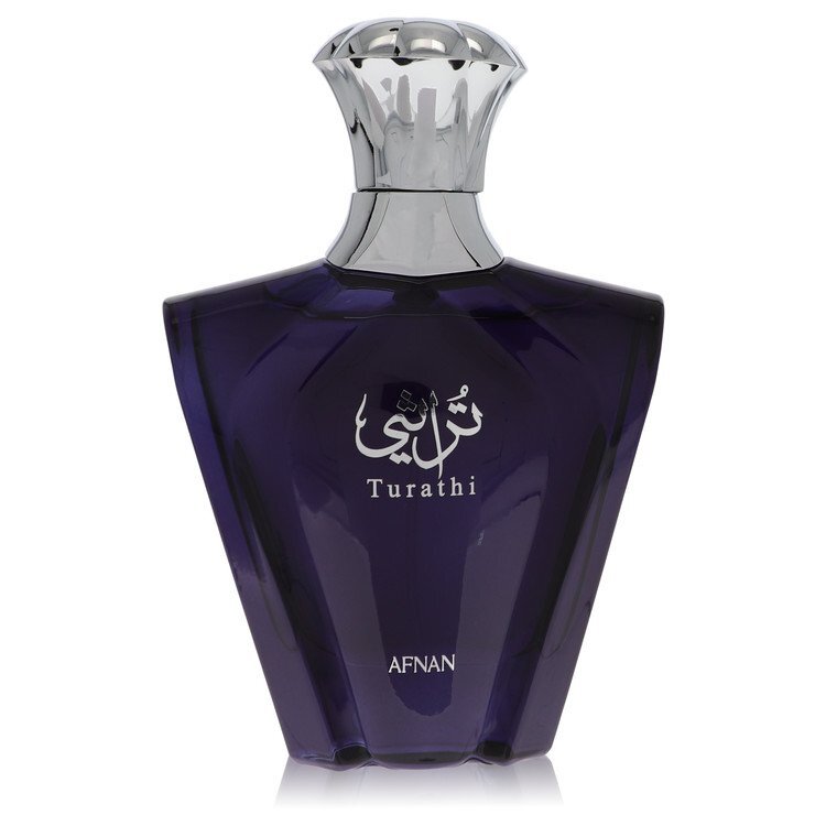 Afnan Turathi Blue by Afnan Eau De Parfum Spray (Unboxed) 3 oz (Men)