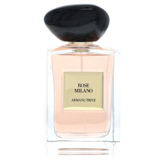 Armani Prive Rose Milano by Giorgio Armani Eau De Toilette Spray (Tester) 3.4 oz (Women)