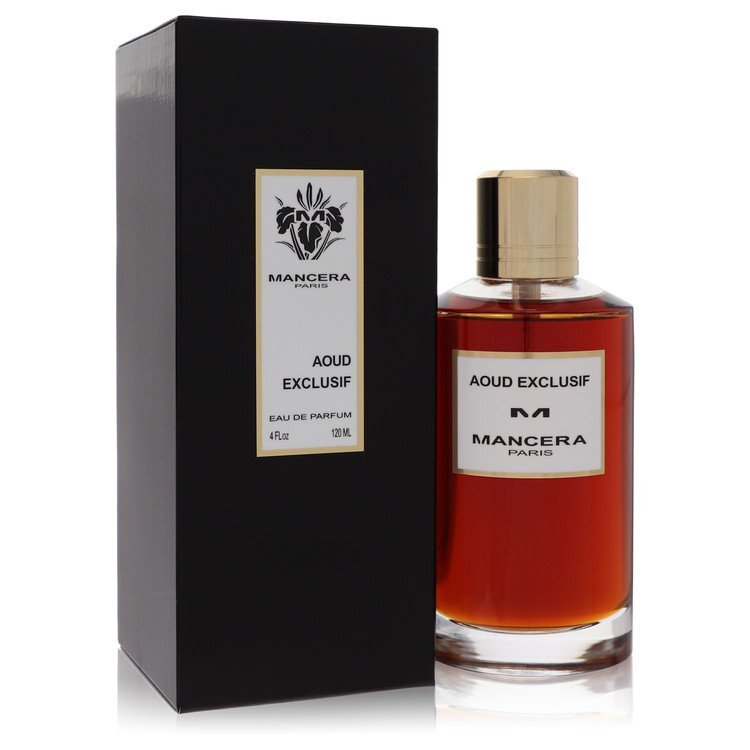 Mancera Aoud Exclusif by Mancera Eau De Parfum Spray (Unisex) 4 oz – leather spicy fragrance by Mancera