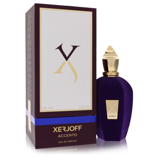 Xerjoff Accento by Xerjoff Eau De Parfum Spray (Unisex) 3.4 oz – fruity floral fragrance by Xerjoff