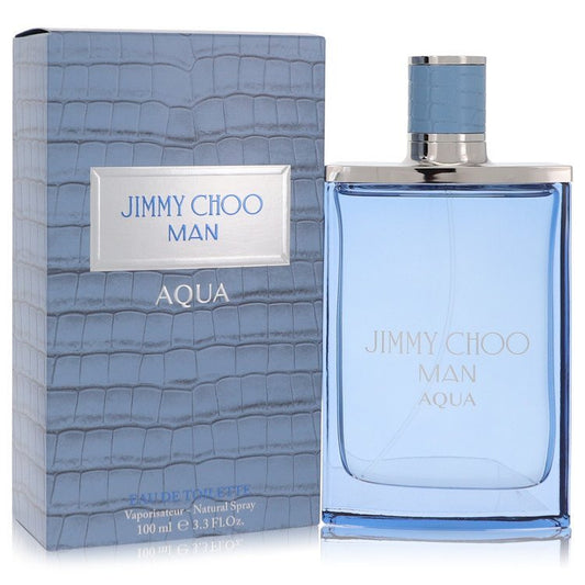 Jimmy Choo Man Aqua EDT 3.3 oz – aromatic aquatic fragrance by Jimmy Choo