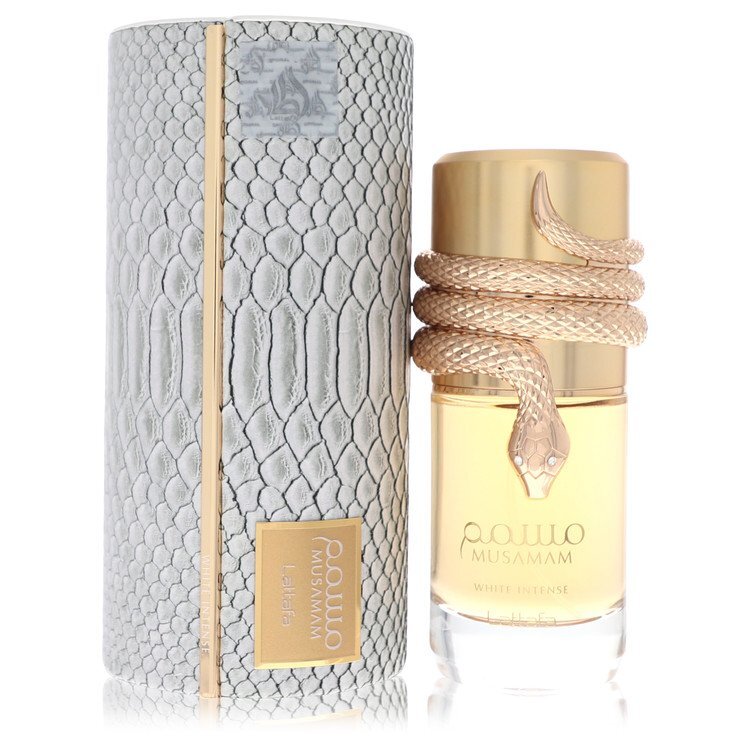 Lattafa Musamam White Intense by Lattafa Eau De Parfum Spray (Unisex) 3.4 oz (Men)