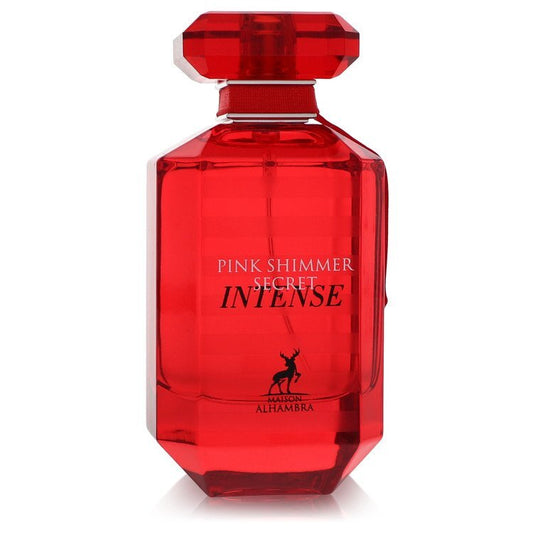 Maison Alhambra Pink Shimmer Secret Intense by Maison Alhambra Eau De Parfum Spray (Unboxed) 3.4 oz (Women)