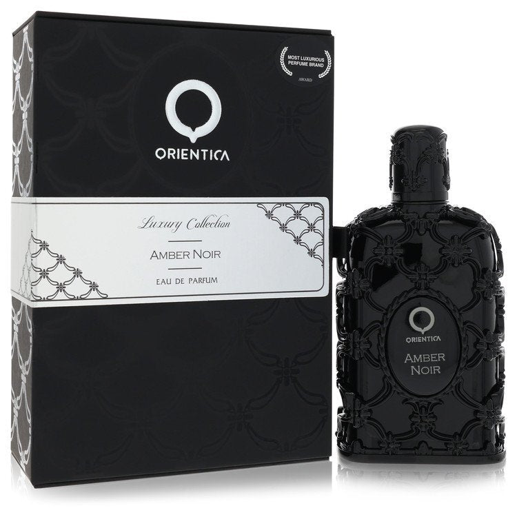 Orientica Amber Noir by Orientica Eau De Parfum Spray (Unisex) 2.7 oz – woody fragrance by Orientica