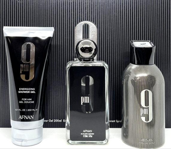 Afnan 9 Pm 3 Piece Gift Set – fragrance gift set by Afnan