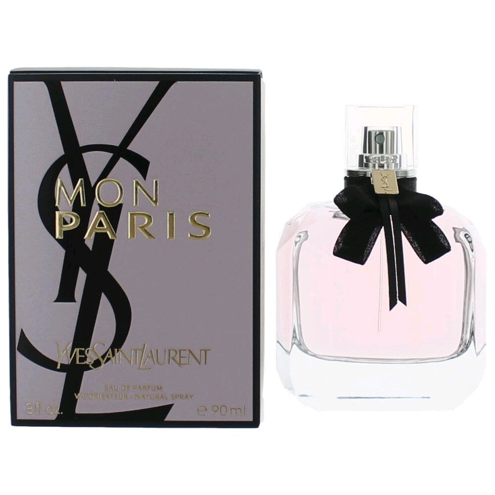 Mon Paris by Yves Saint Laurent, 3 oz Eau De Parfum Spray for Women – chypre fruity fragrance by Yves Saint Laurent